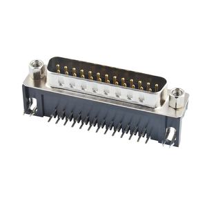 Conector macho de 25 pines, <span class=keywords><strong>DR</strong></span>, para PCB, de 1/2" - Product Image 3