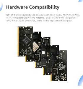 Carte de développement industrielle HT Chipboard QiHua Allwinner A527/T527 Octa-core Linux Android Ubuntu/Debian : Performances supérieures - Product Image 4