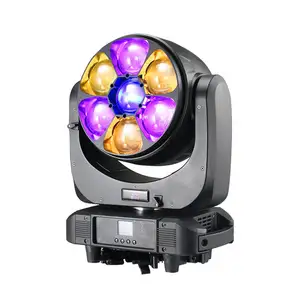 7x60w 4in1 rgbw led moving head bee eye flower effect with artnet RDM control for large entertainment performance show