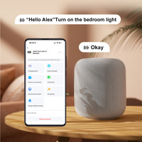 Disjoncteur intelligent Wi-Fi DIY GO WIFI 1P+N AC 110V 230V avec affichage tension/courant/énergie, protection contre les surcharges et relais de mémoire