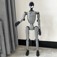 Statue de robot IA en fibre de verre personnalisée pour l'affichage et la décoration commerciaux