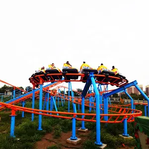 Outdoor public playground thrilling Amusement Park Rides Family Roller Coaster For Sale