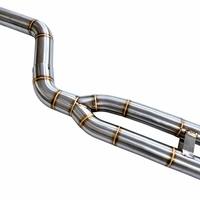 Pour BMW M340i G20 M440i G22 G23 G26 – Échappement Catback à valves 2019-2025 B58D – Fixation Bolt-On en acier inoxydable T304 avec embouts quadruples en carbone