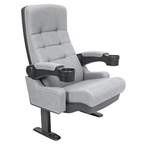 Chaises classiques à dossier haut de cinéma de salle de cinéma de meubles de théâtre d'audience de VIP 6 sièges avec l'accoudoir fixe - Product Image 5