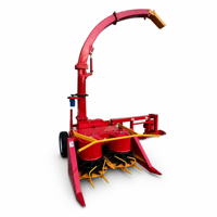 Petite moissonneuse-broyeuse de maïs à transmission automatique pour usage agricole, robuste et haute performance