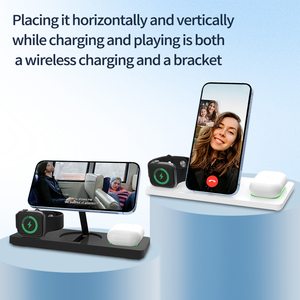 Più venduto 15W supporto magnetico per telefono <span class=keywords><strong>caricatore</strong></span> Wireless 3 1 2025 Dropshipping <span class=keywords><strong>iPhone</strong></span> <span class=keywords><strong>compatibile</strong></span> con accessori per auricolari - Product Image 6