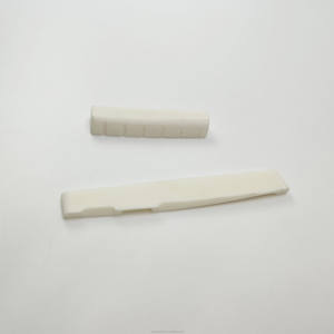 قطع غيار جسر الجيتار القيثاري ذو الستة أوتار من عظم البقر عالي الجودة من HHIVE، قطع غيار بديلة للآلات الوترية - Product Image 1