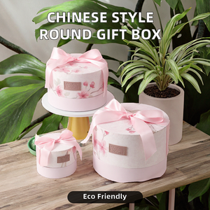 Boîte cadeau rigide écologique portable en forme de cylindre pour l'emballage de bonbons de mariage et l'utilisation de bougies - Product Image 2