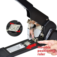 Agrafeuse Manuelle de Bureau Robuste en Métal A-5000 pour Reliure de Livres Industrielle