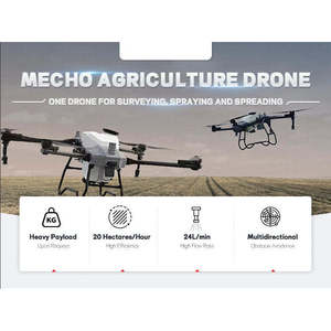 Proveedor de pulverizadores de drones agrícolas personalizados de alta calidad, fabricación de drones Premium para pulverización de cultivos de precisión - Product Image 6