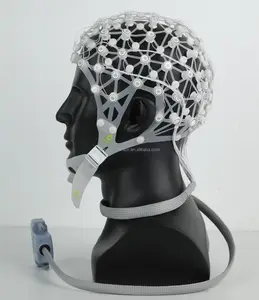 Casque d'électrodes sans gel Greentek pour enregistrements EEG haute densité, installation rapide pour la <span class=keywords><strong>neurophysiologie</strong></span> - Product Image 1