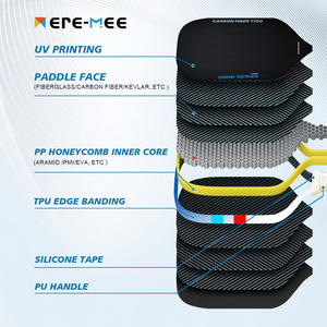 La serie MERE-MEE OMNI X-ACE genera un mayor equilibrio y amplía el punto dulce de la pala de pickleball. - Product Image 4