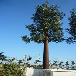 Chất lượng cao mạ kẽm trang trí cây ăng-ten tháp monopole ngụy trang cây cọ tháp Nhà cung cấp - Product Image 3