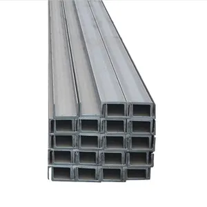 A36 Ss400 Q235B铁金属型材Unqual碳钢u型钢热轧低碳钢建筑材料C通道