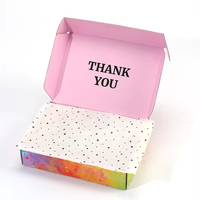Cajas de Embalaje de Envío Rosas Duraderas con Logotipo Personalizado al por Mayor, Cajas de Cartón Corrugado para Regalos de Joyería