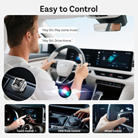 Adaptador USB Inalámbrico 2 en 1 para Carplay Android, Mini Dongle Electrónico para Auto, Compatible con iPhone Apple Rx350, Plug and Play