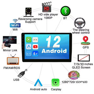 Autoradio Android da 7 / <span class=keywords><strong>9</strong></span> / 10 Pollici con Schermo, Lettore DVD per Auto con BT, GPS e Altri Funzionalità - Product Image 4