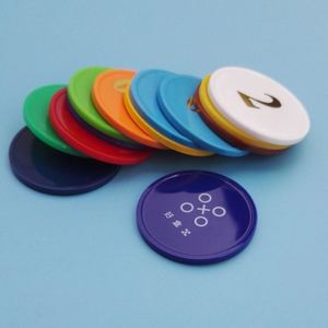 Fournisseur de jetons de jeu de société Mahjong et de poker PS personnalisables de 37,8 mm pour les divertissements de fête - Product Image 3