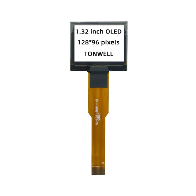 1.32'' Inch 1.32'' 1.32inch Oled Panel 128x96 Dots 12896 Resolution 15 Pin White Color OLED Display Screen