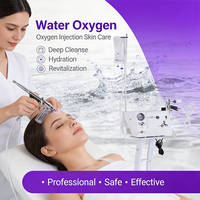 Appareil multifonctionnel d'hydrodermabrasion, pulvérisation d'oxygène, analyseur de peau, nettoyage en profondeur, équipement de beauté pour spa et salon