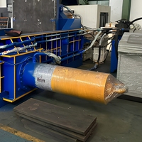 Presse à balles automatique haute performance en acier inoxydable pour ferraille et aluminium, à cycle rapide et économie de main-d'œuvre