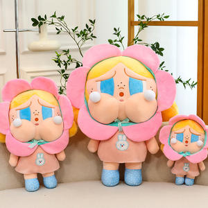 Dibujos animados Cry Baby Cute Girly Heart Peluche <span class=keywords><strong>de</strong></span> juguete Adorno <span class=keywords><strong>de</strong></span> escritorio o regalo <span class=keywords><strong>de</strong></span> cumpleaños para mujeres Chic Figura <span class=keywords><strong>de</strong></span> muñeca periférica - Product Image 4
