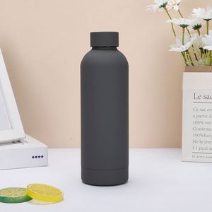 Large Capacity Stainless Steel Vacuum <b>Thermos</b> <b>Bottle</b> Small Mouth Outdoor Sports Insulated Cold Drink Container - Product Image 6