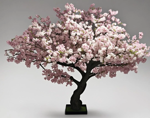 Nuovo albero di ciliegio artificiale fiore di Ficus albero fatto a mano vari tipi grande albero all'aperto festa di nozze decorazione <span class=keywords><strong>paesaggio</strong></span> vegetale - Product Image 2