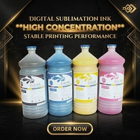 Encre à base d'eau de qualité supérieure pour la sublimation pour imprimante grand format I3200 XP600 DX5 5113, impression par transfert sur tissu polyester