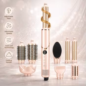 Strumenti Professionali per Salone: Spazzola <span class=keywords><strong>Asciugacapelli</strong></span> 6 in 1 Multi-Styler con Ioni Negativi, Piastra e Arricciacapelli, <span class=keywords><strong>Pettine</strong></span> Modellante - Product Image 3