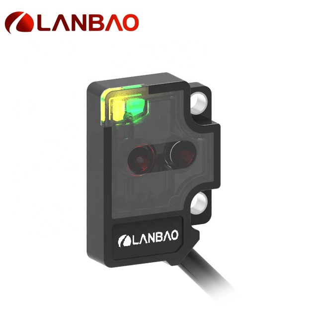 Lanbao Miniature Digital Photoelectric Beam Sensor 50m Npn 10-30Vdc IP65 PST Series