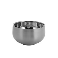 Bol rond en acier inoxydable pour kimchi, riz, soupe, multifonctionnel, résistant à la chaleur, pour pique-nique, vaisselle d'extérieur, bol à fruits