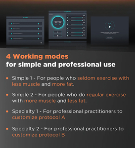 ADSS EMS Elektromagnetisches Muskelaufbau- und Körperformungsgerät EMS Po-Lifting-Maschine für Gewerbliche Salons - Product Image 5