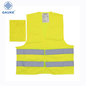 गॉक कस्टमाइज्ड एंसी क्लास 2 एन आईएसओ 20471 प्रमाणित वाटरप्रूफ उच्च दृश्यता परावर्तक सुरक्षा के लिए व्यक्तिगत लोगो सुरक्षा - Product Image 3