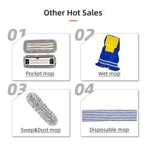 Wettbewerbs fähiger <span class=keywords><strong>Preis</strong></span> Anpassbarer nachhaltiger Korallenvlies-Flach moppkopf für Industrie - Product Image 3