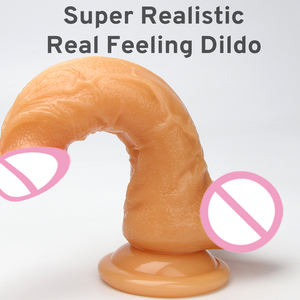 Masturbador Femenino de Simulación Realista, Consolador Grande y Pene Artificial, Juguetes Sexuales con Ventosa, Diseño Vaginal y Anal para Mujeres y Lesbianas - Product Image 2