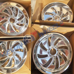 Jantes forgées en alliage d'aluminium personnalisées 6061-T6 24x14 American Force Wheels - Product Image 6