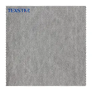 Hexagon Mesh Tulle Fabric Polyester Cotton 100% Polyester Shopping Bag, Garments Knitted Roll Packing Plain Warp FTTA30635 70gsm