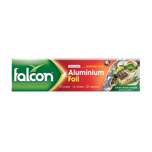 Papel Alumínio Falcon, Rolo de Papel Alumínio de 1,8 Kg, Grau Alimentício 8011, Papel Alumínio Pesado para Cozinhar - Product Image 2