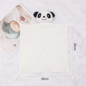 2024 Nieuwe Mode Schattige Panda Baby Baby Dekbed Kalmeren Handdoek Katoenen Kalmeren