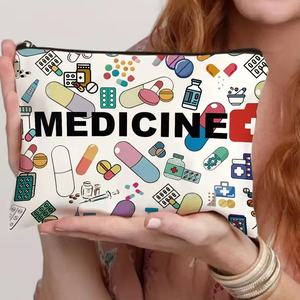 <b>Medical</b> <b>Bag</b>,Doctor Gifts,Meds Cosmetic Make Up <b>Bag</b>,Medicine <b>Bag</b> for Traveling,Doctor Gifts for Women,Gifts for Teen Girls - Product Image 1