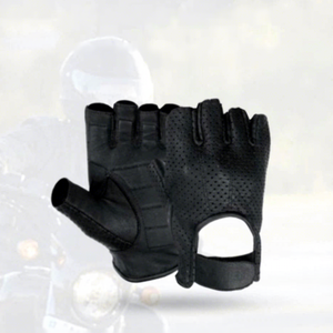 Gants de fitness demi-doigts en similicuir respirant, unisexes, pour l'entraînement et les sports toutes saisons - Product Image 2