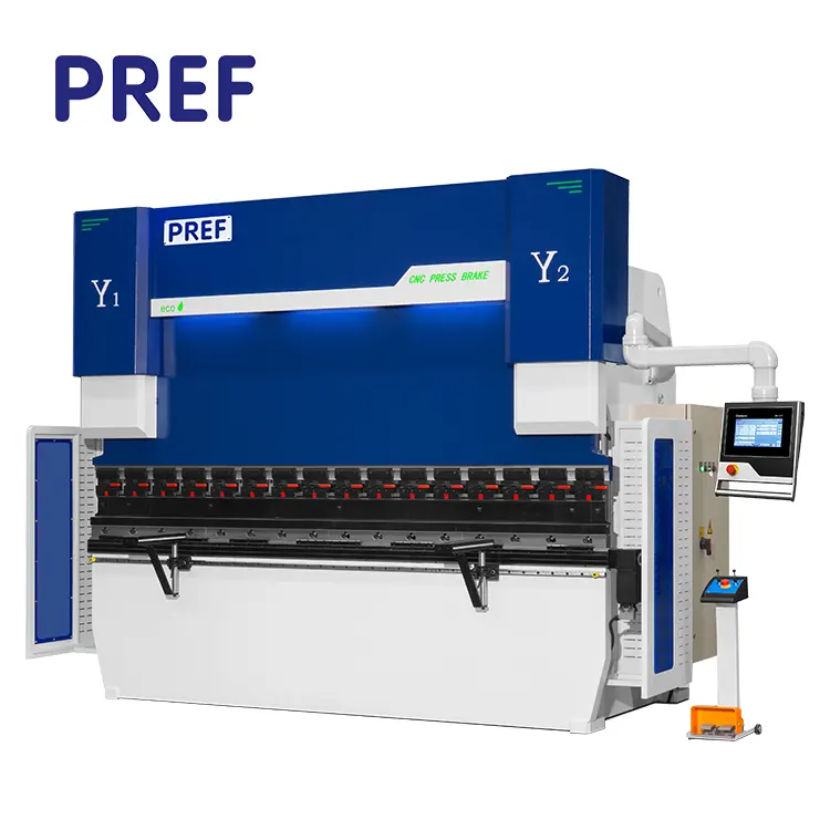PREF Delem DA53T Machine à cintrer hydraulique 100 tonnes Servo électrique CNC Presse plieuse