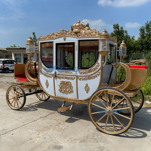 Transport Spécialisé : Chariot Royal Blanc à Chevaux, Chariot Sans Chevaux, Chariots Électriques Personnalisés à Vendre - Product Image 3