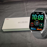 Reloj Inteligente HK11 Pro Max Plus Ultra 3 con Monitor de Sueño, Pantalla AMOLED, Resistente al Agua IP68, Unisex, Recordatorio de Llamadas, Monitor de Actividad, 4 Días de Autonomía