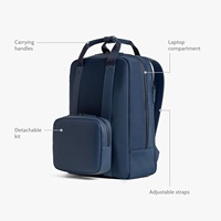 Sac à dos personnalisé de haute qualité avec logo, imperméable, léger, pour affaires, avec kit détachable, OEM ODM, vente en gros, unisexe
