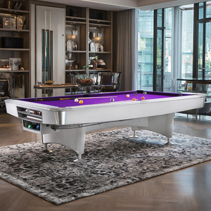 Nhà máy bán buôn bàn bi-a tiêu chuẩn chuyên nghiệp trong nhà/ngoài trời dành cho người lớn, bàn bi-a gia đình 9ft - Product Image 1