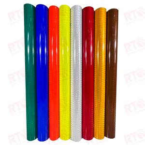 Micro prismático 3 años PET Eco solvente impreso conspicuo Reflect Material <span class=keywords><strong>Reflector</strong></span> hoja película vinilo rollo pegatina reflectante - Product Image 6