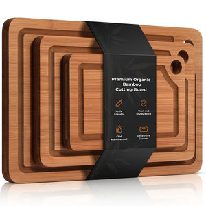 Ensemble de 3 planches <span class=keywords><strong>à</strong></span> <span class=keywords><strong>découper</strong></span> en bambou carbonisé pour la cuisine, planche <span class=keywords><strong>à</strong></span> <span class=keywords><strong>découper</strong></span> en bois pour la gravure, plateau de service pour charcuterie et fromage - Product Image 1