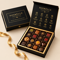 Boîte à chocolat personnalisée, emballage de luxe pour chocolats, boîte pour emballages cadeaux de bonbons